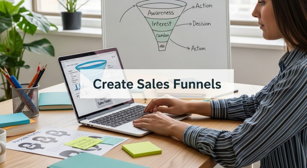 sales funnel step-by-step