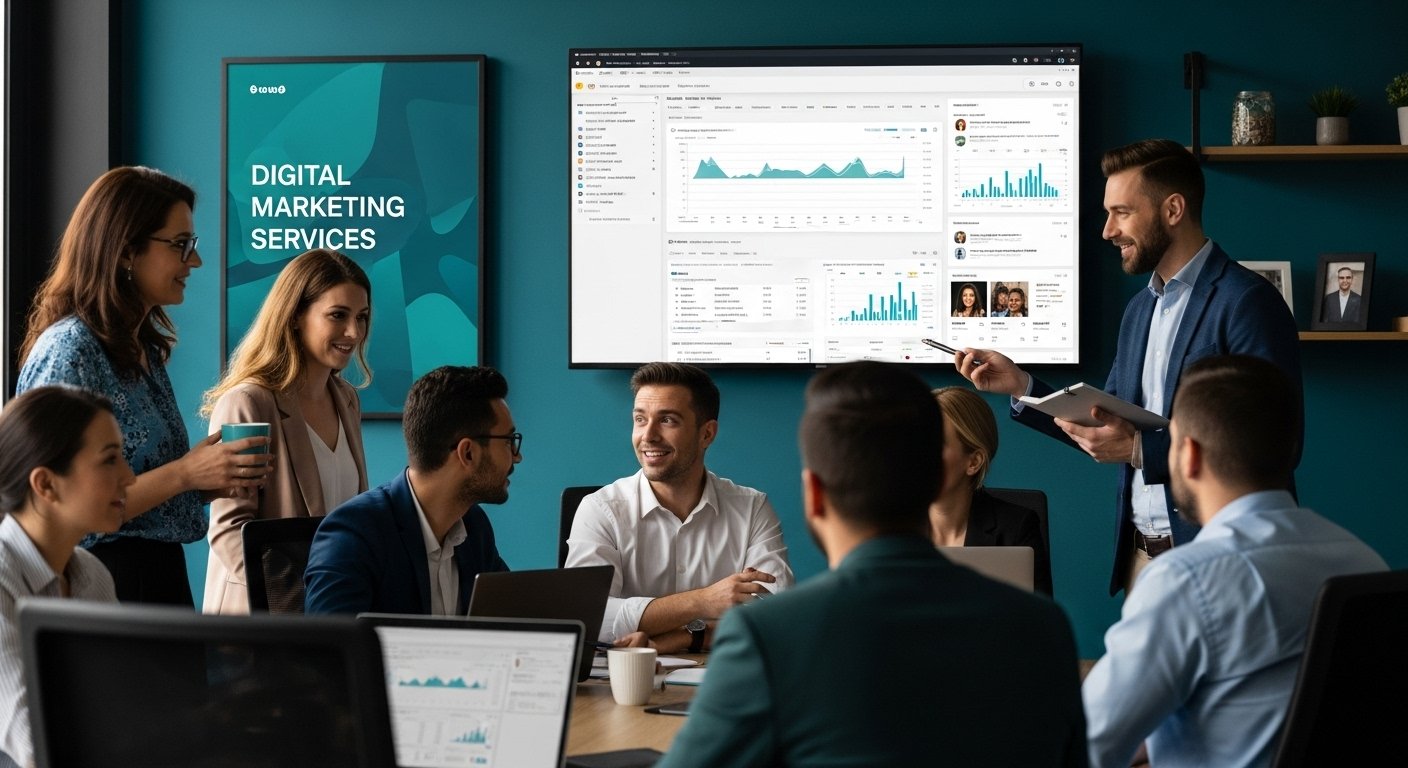 digital marketing services team