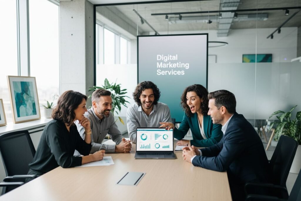digital marketing investment teamwork