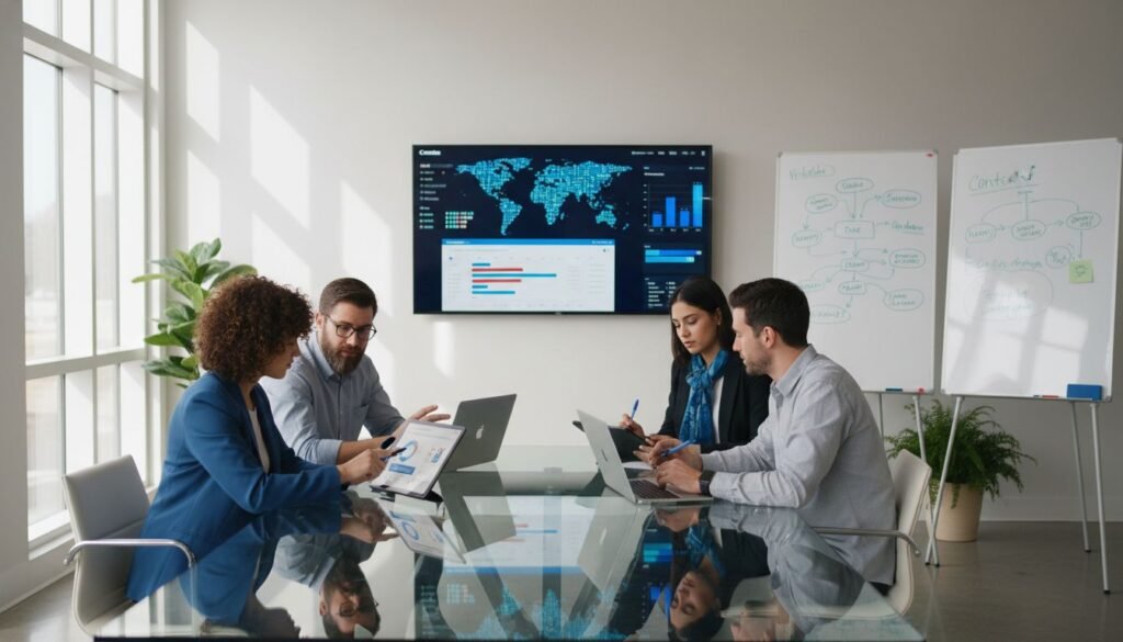 digital marketing workspace