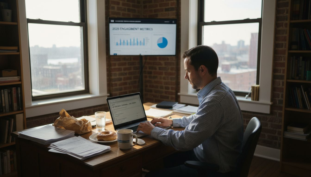 Business owner reviews 2025 email campaign